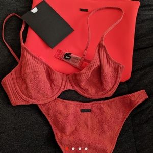 Triangl Lina Bikini in Ruby Red